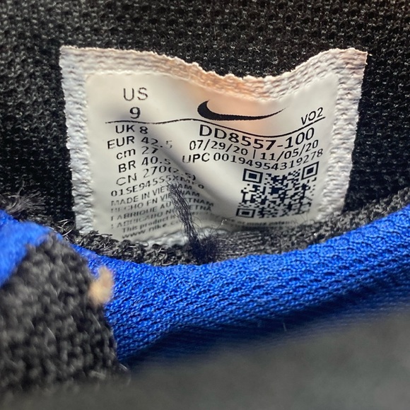 Air Max CB94 Retro “White Varsity Purple” Size 9 Mens 2020 Nike DD8557-100 - Picture 10 of 16